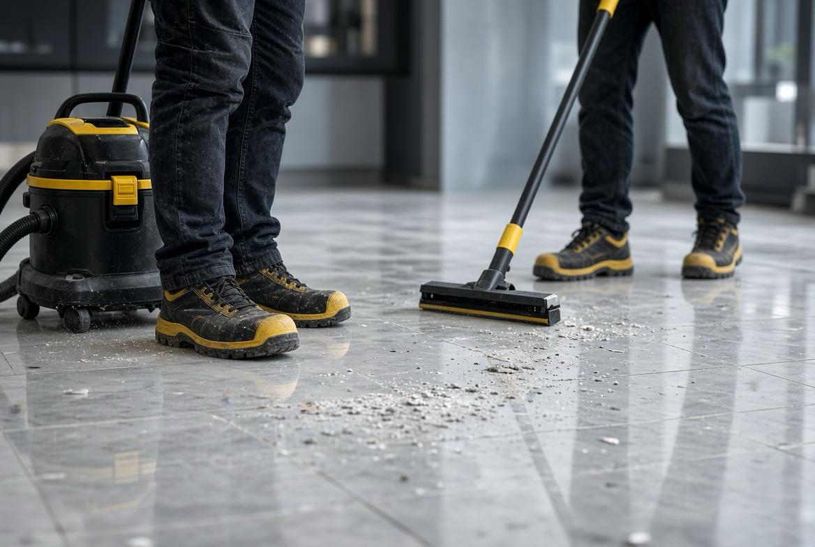 Beton sonrası temizlik
